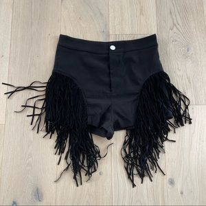 FRINGE SHORTS